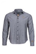 Load image into Gallery viewer, Black Chambray Oxford
